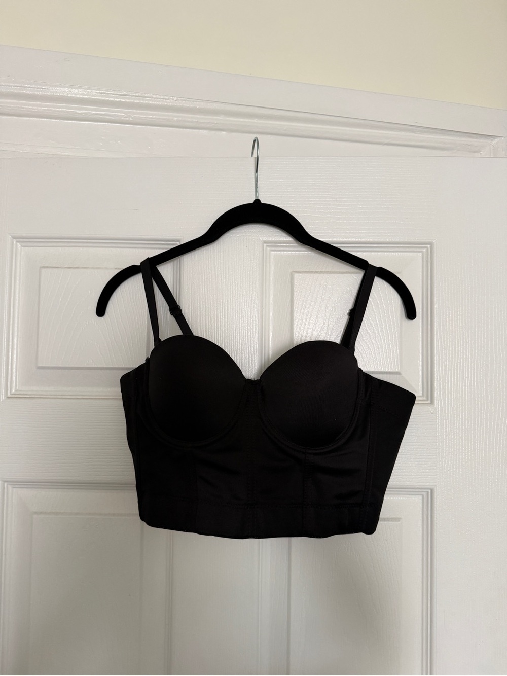 Women’s Black Corset Top - fits 75-80 B